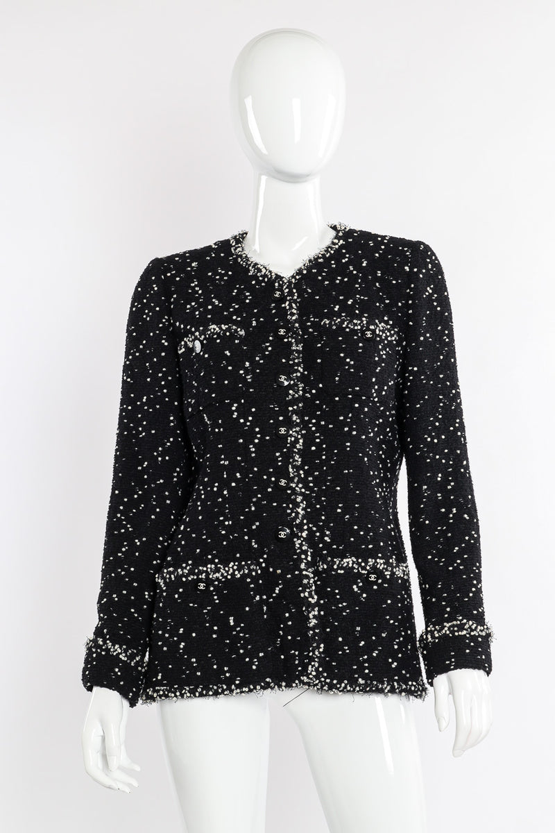 Vintage Chanel 1995 A/W Tweed Bouclé Jacket – Recess