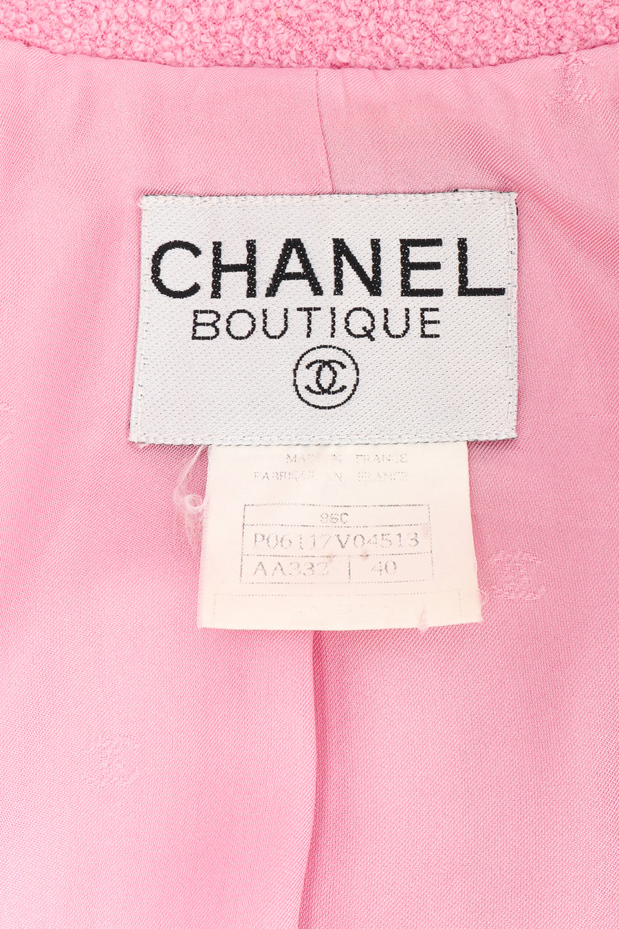 Vintage Chanel 1996 Cruise Bouclé Jacket – Recess