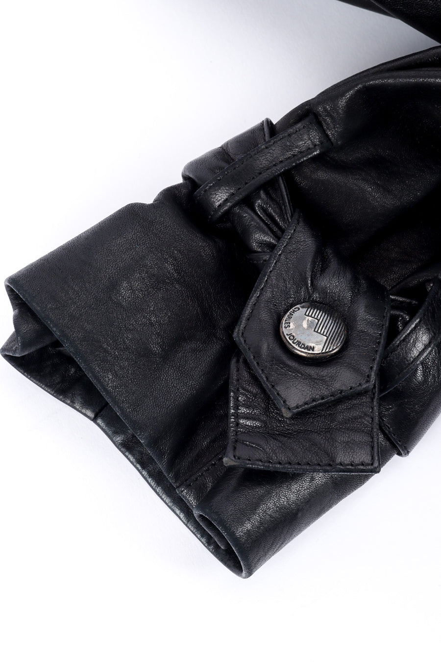 Vintage Charles Jourdan Leather Rhinestone Jacket – Recess Vintage Charles Jourdan Leather Rhinestone Jacket – Recess