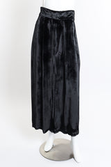 Chloé Velvet Wide Leg Pant front on mannequin @recessla