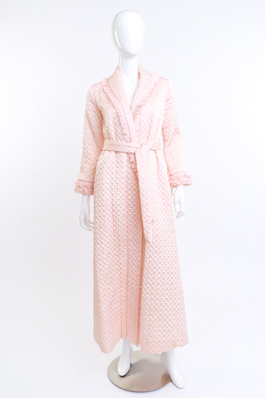 Vintage Christian Dior Lingerie Quilted Satin Robe – Recess