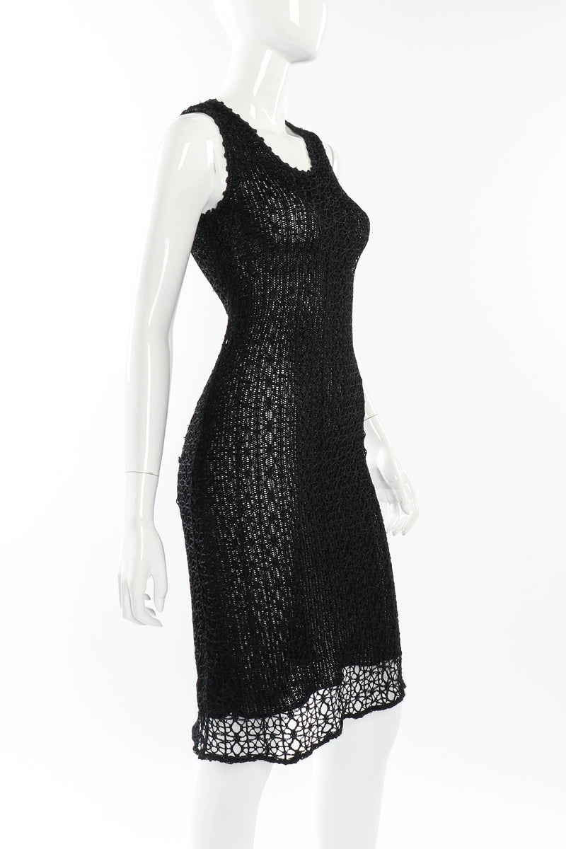 Vintage Christian Lacroix Open Knit Crochet Dress Recess Vintage Christian Lacroix Open Knit Crochet Dress Recess