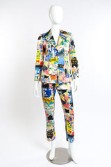 Christian Lacroix Pop Art Pant Suit on mannequin @RECESS LA