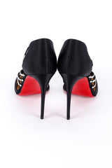 Christian Louboutin Crystal Strass Satin Pumps back @recess la