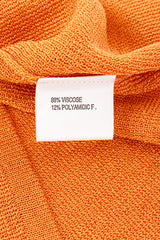 Courréges Lace Up Knit Polo Top content label @recess la