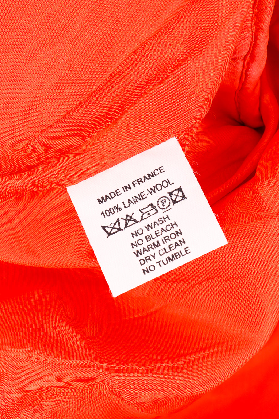 Courréges Mod Wool Jacket and Dress Set fabric content @recessla