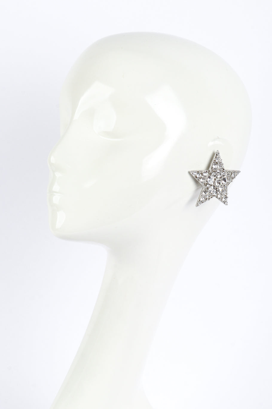 Vintage Oscar de la Renta Shining Star Earrings worn @RECESS LA