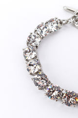 Vintage Oscar de la Renta Crystal Link Bracelet detail @RECESS LA