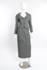 Wool Jacket & Wrap Skirt Suit by Christian Dior on mannequin @recessla