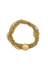 Vintage DKNY 9-Strand Tinsel Chain Necklace @recess la