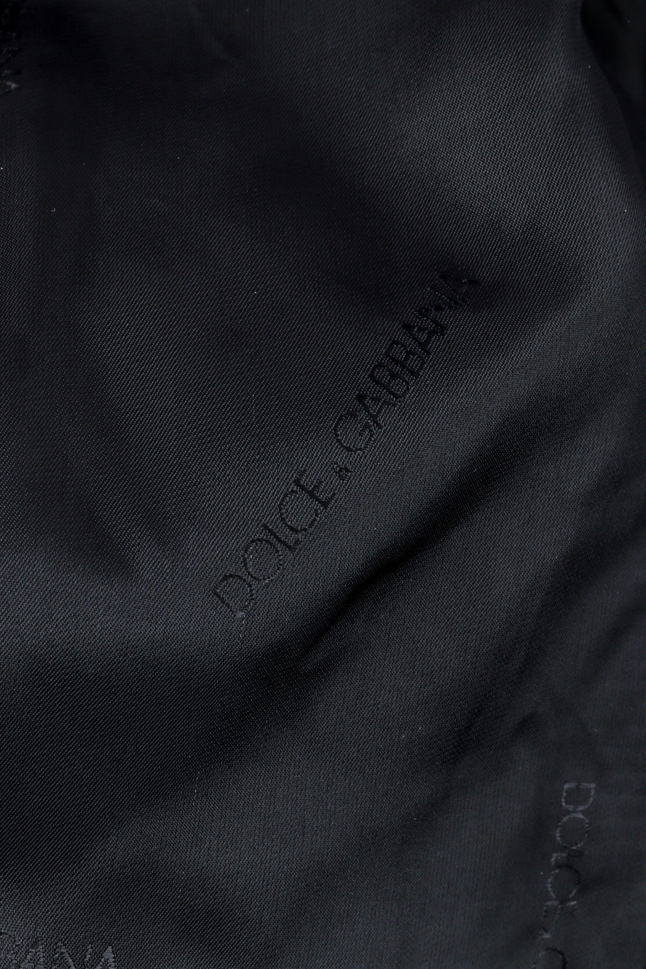 Dolce and Gabbana Floral Velvet Jacket and Pant Set jacket signature print lining @recessla