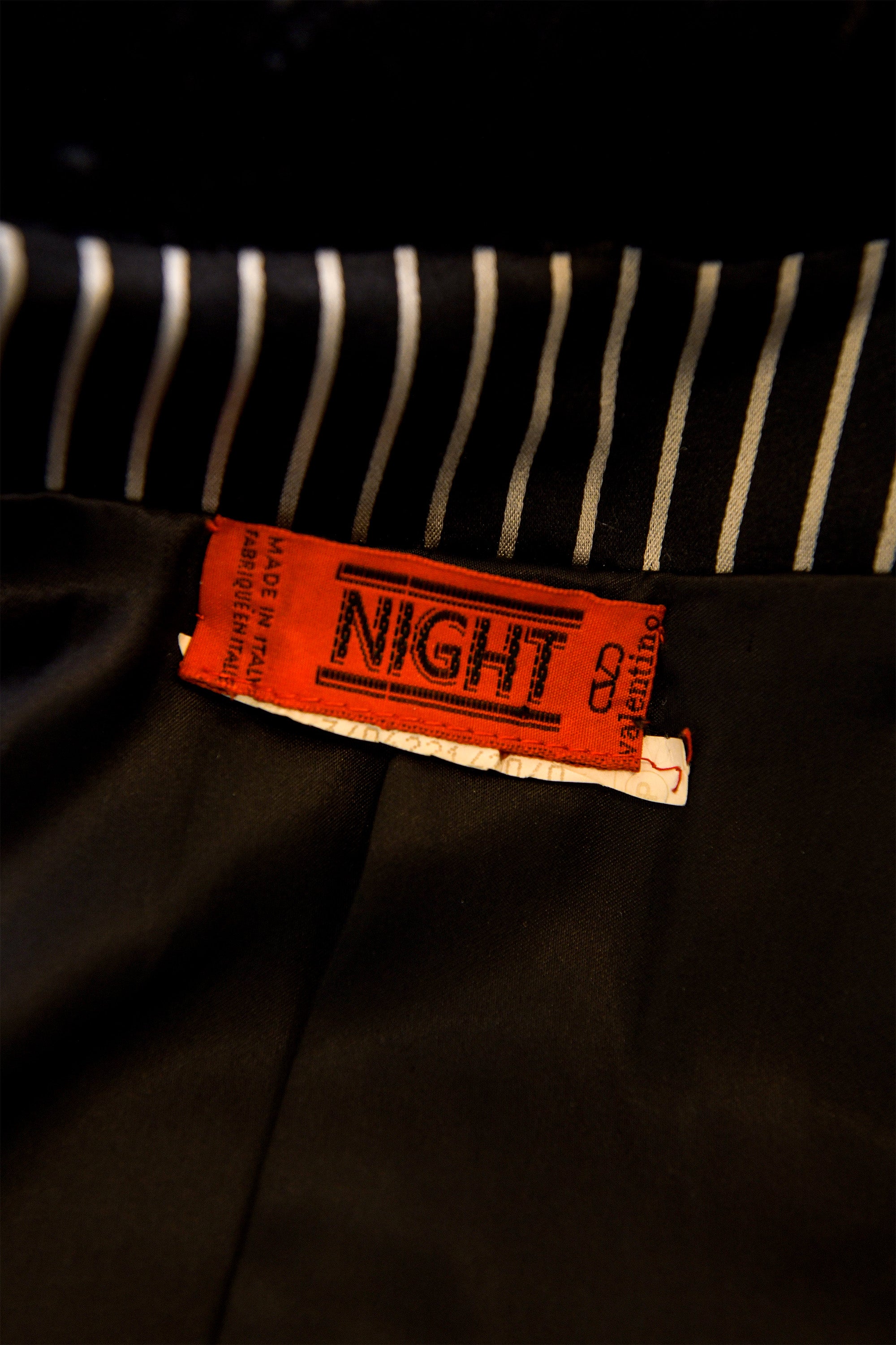 Satin blazer by Valentino label @ Recess LA