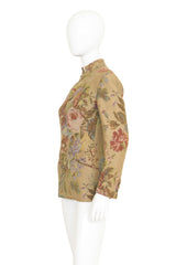 Floral Tapestry Jacket by Ralph Lauren on mannequin side @ Recess LA