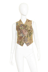 Floral Tapestry Vest by Ralph Lauren on mannequin @ Recess LA