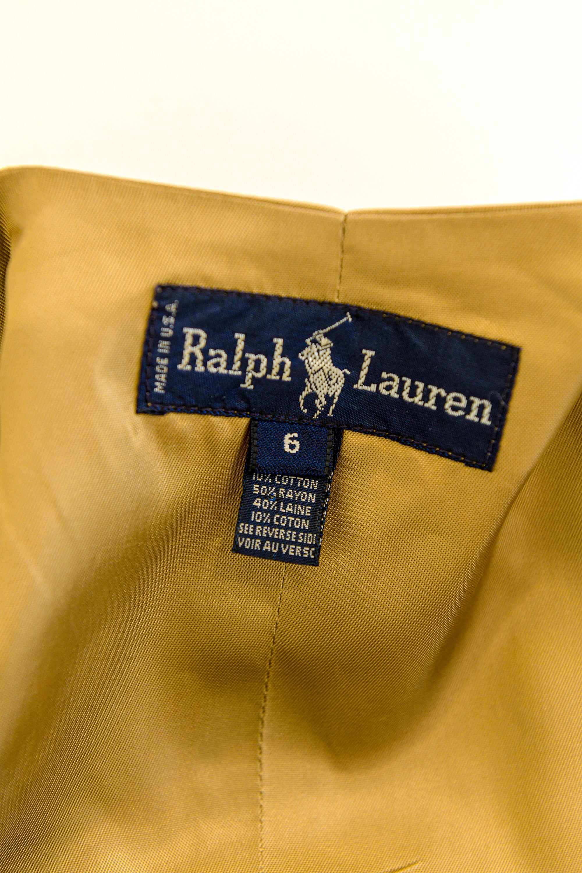 Floral Tapestry Vest by Ralph Lauren label  @ Recess LA