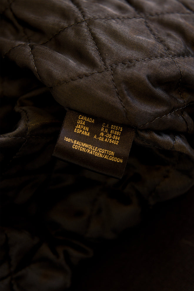 Velvet Moto Jacket by Escada fabric tag @ Recess LA