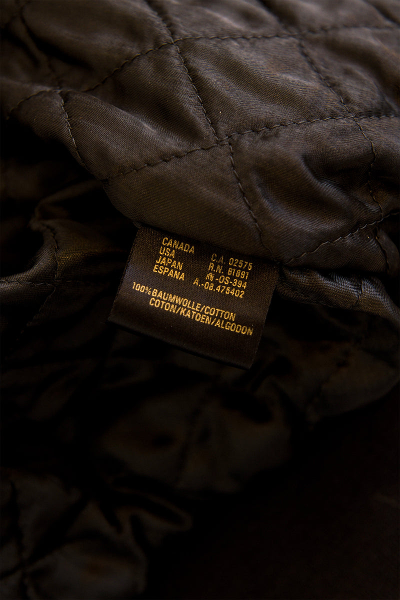 Velvet Moto Jacket by Escada fabric tag @ Recess LA