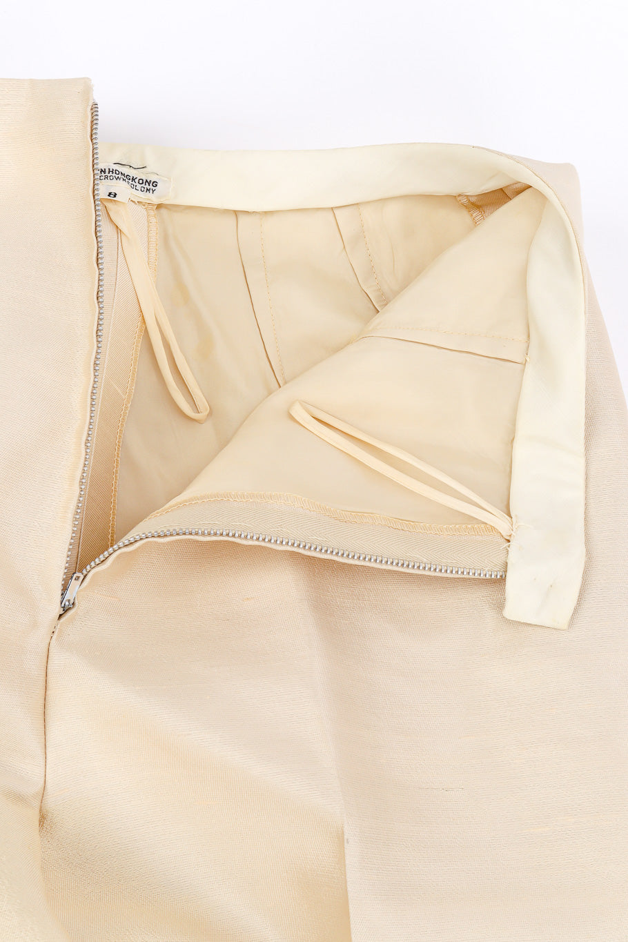 Silk set by Dynasty flat lay bottom zipper @recessla