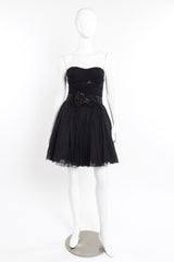 Chiffon Mesh Babydoll Dress by Dolce & Gabbana on mannequin @recessla