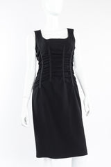 Dolce & Gabbana ruched sheath dress on mannequin @recessla