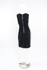 Dolce & Gabbana ruched sheath dress back view on mannequin @recessla