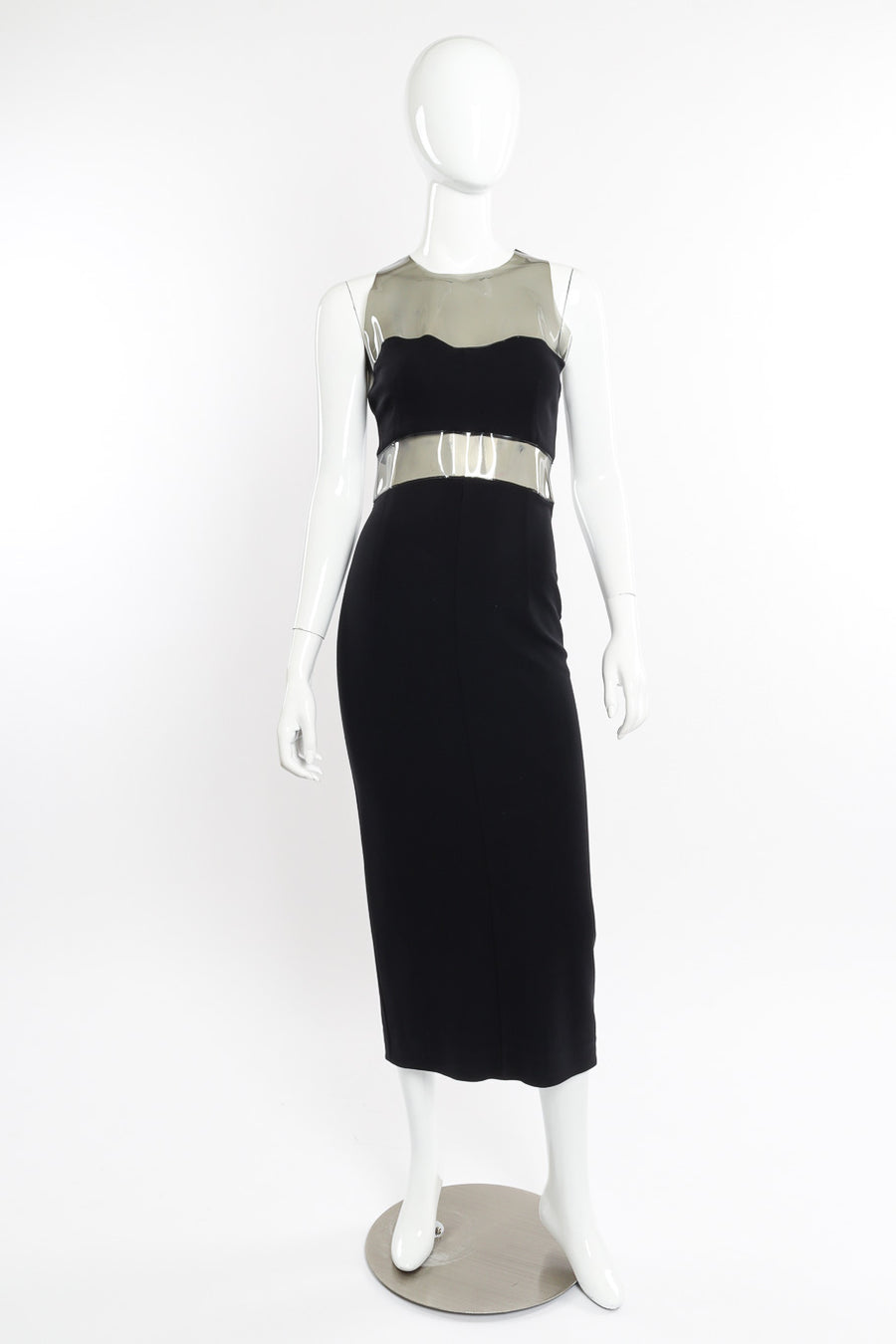 Dolce & Gabbana Vinyl Panel Dress Recess Dolce & Gabbana Vinyl Panel Dress Recess