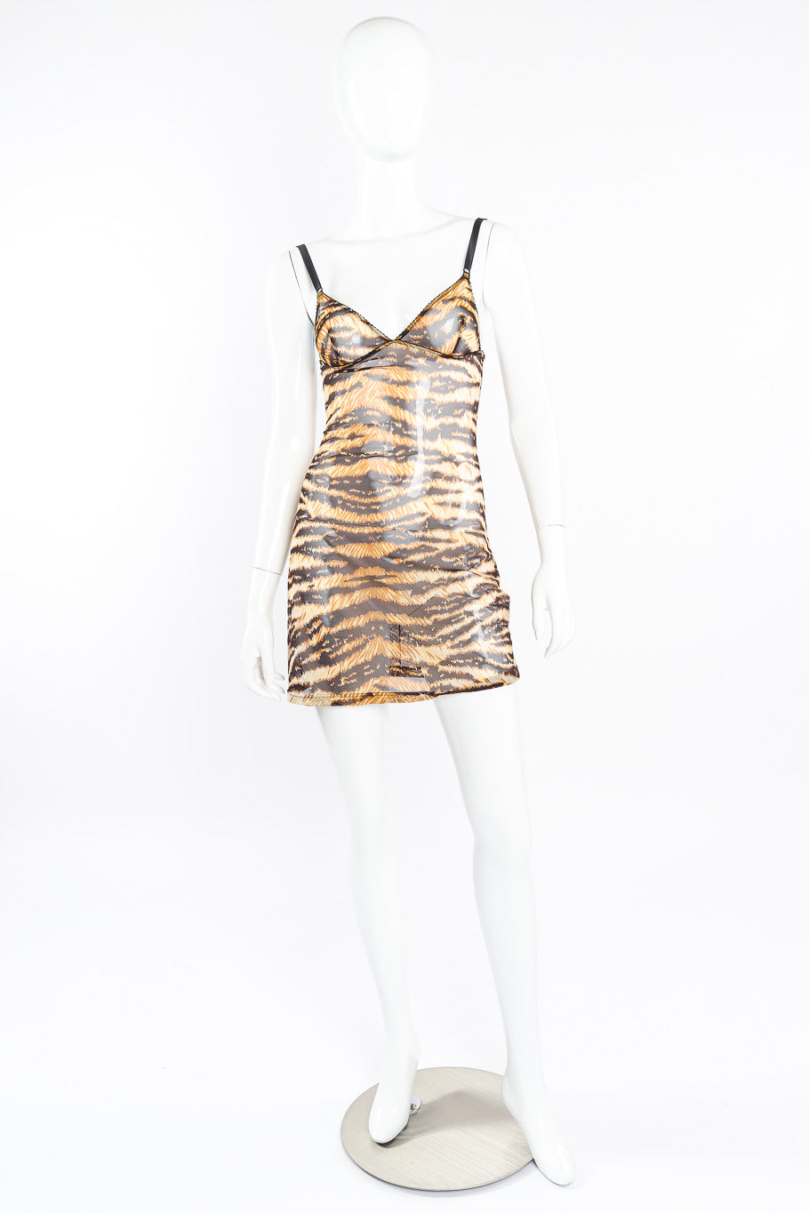 Dolce & Gabbana animal print chemise on mannequin @recessla