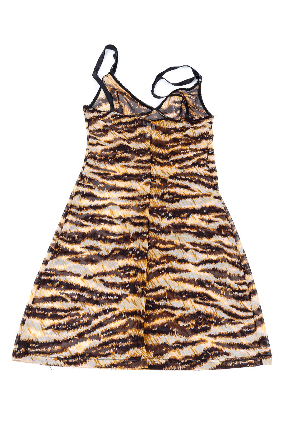 Dolce & Gabbana animal print chemise back flat-lay @recessla