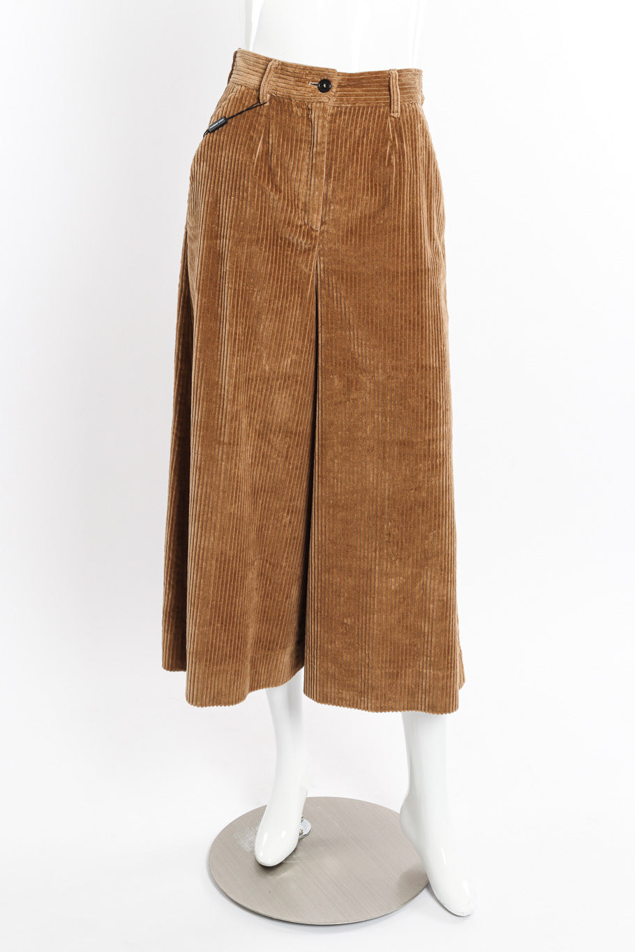 Corduroy Culotte Trouser by Dolce & Gabbana on mannequin @recessla