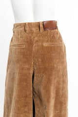 Corduroy Culotte Trouser by Dolce & Gabbana on mannequin back close @recessla