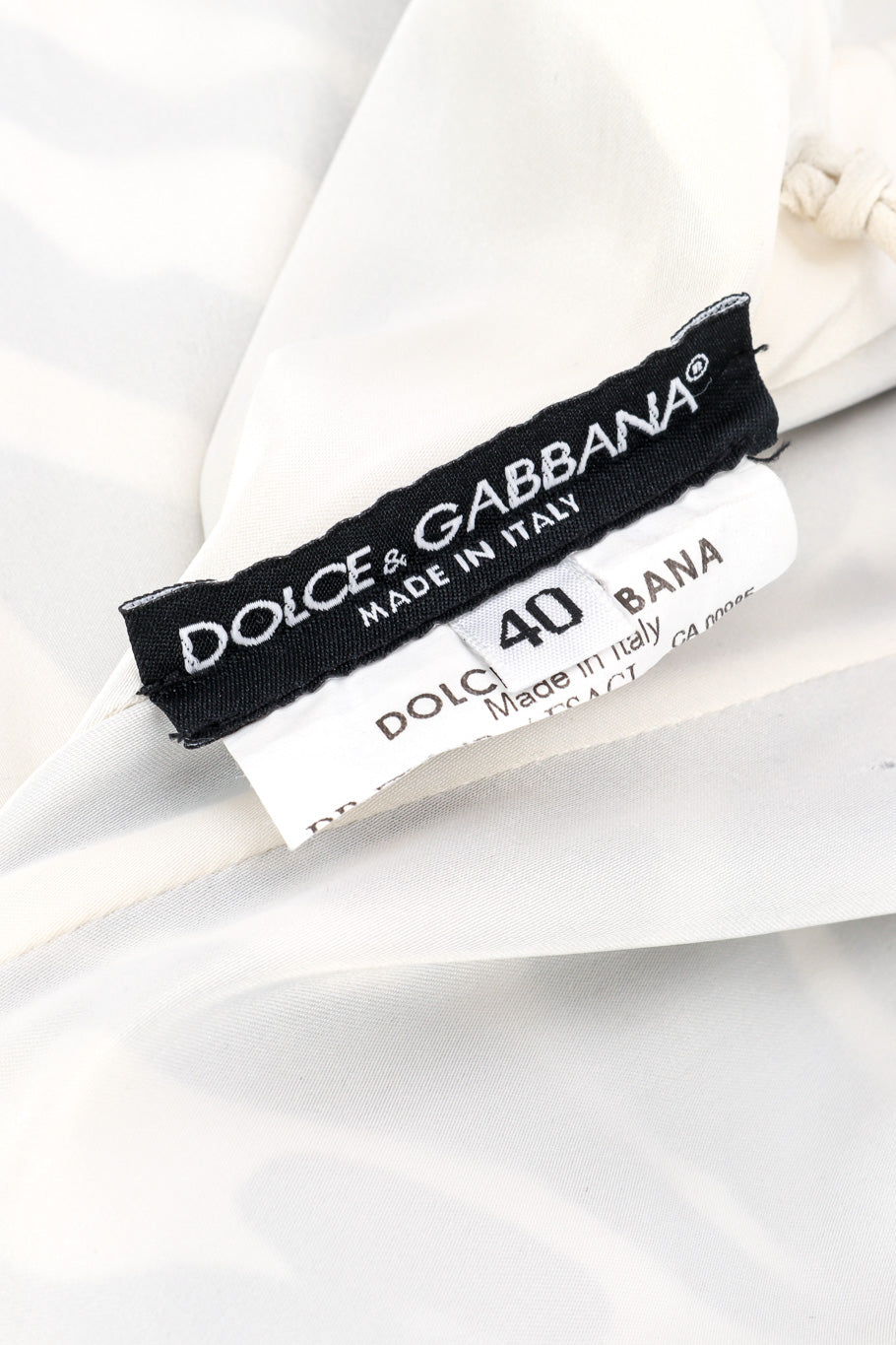 Zebra Pencil Dress by Dolce & Gabbana label @recessla