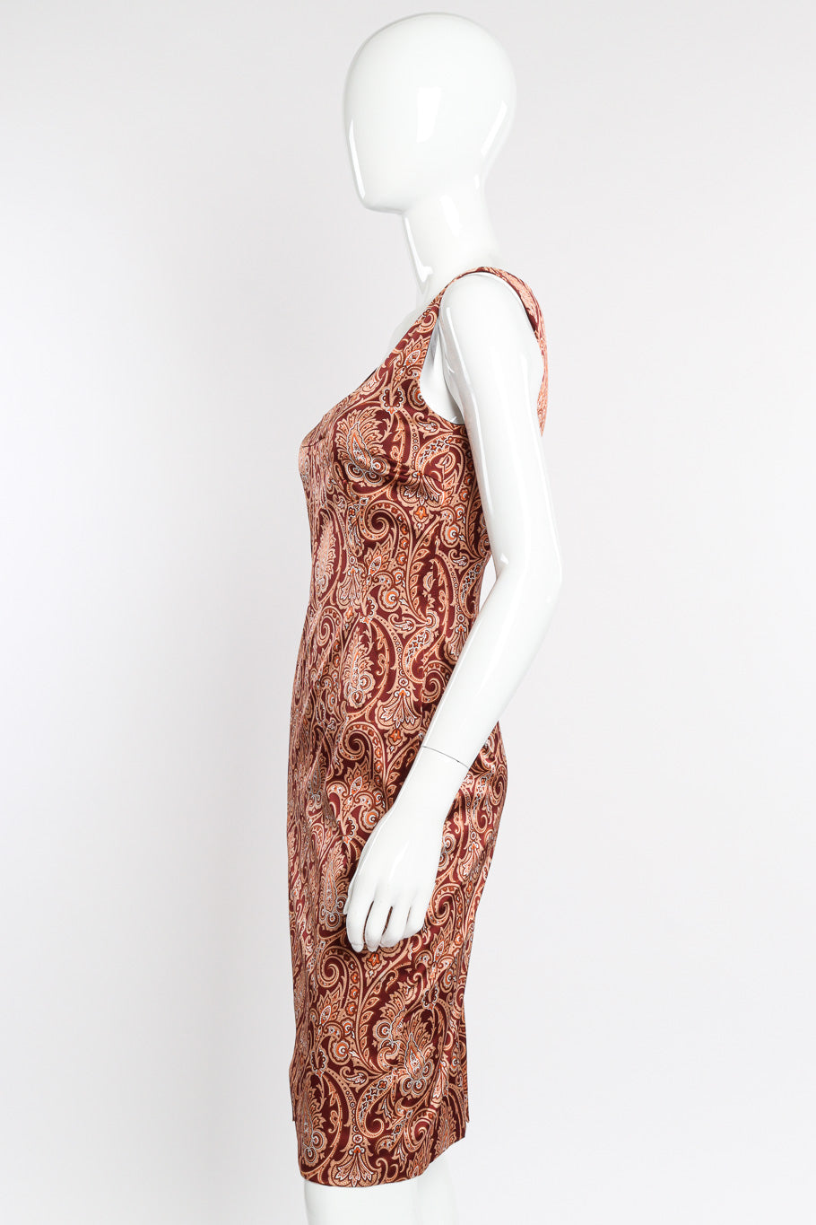 Sheath dress by Dolce & Gabbana on mannequin side @recessla
