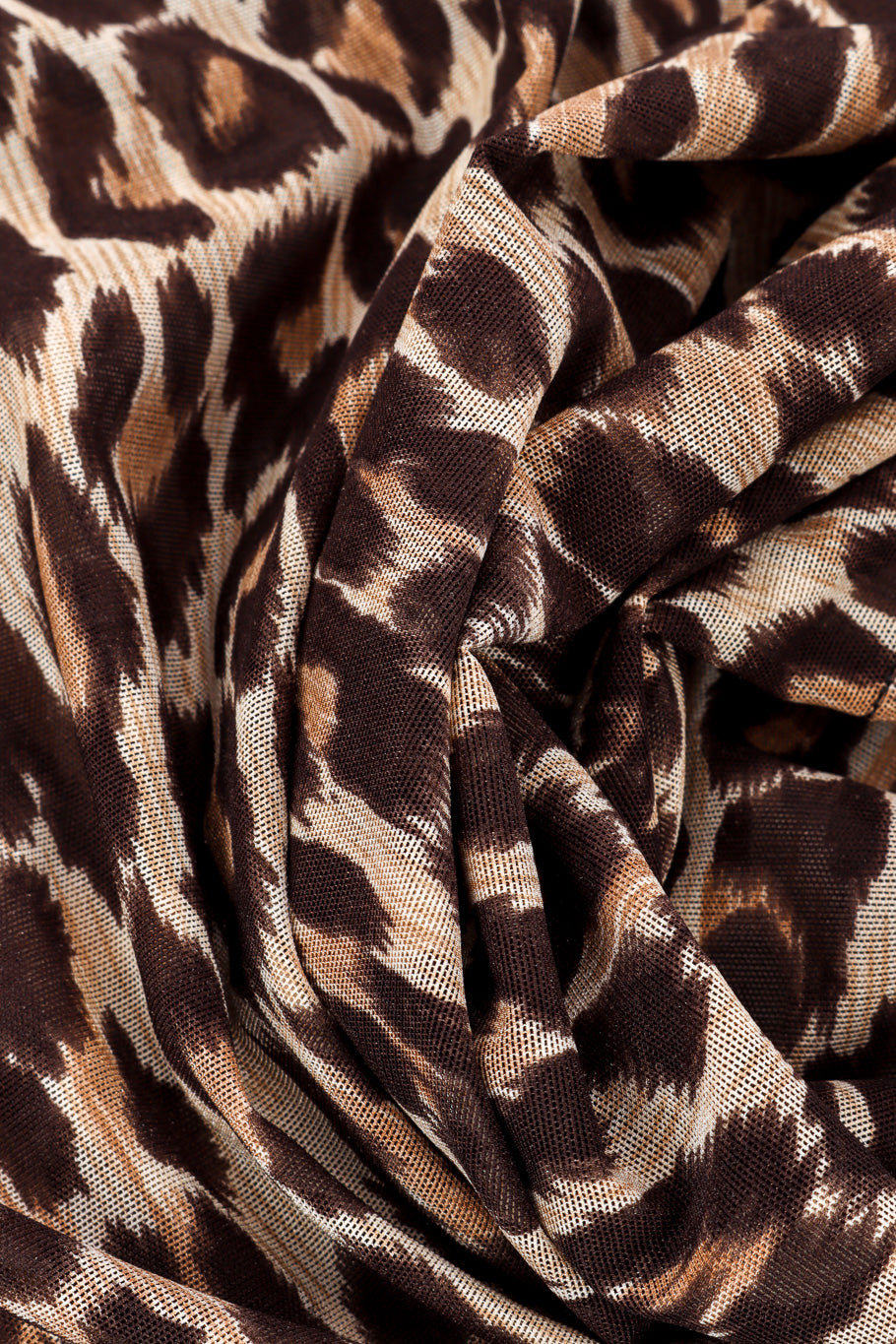 Leopard Mesh Top by Dolce & Gabbana fabric close @recessla