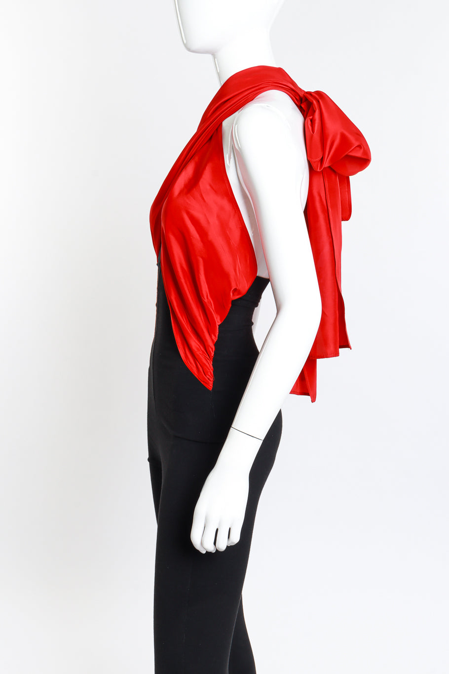 Convertible Halterneck Jumpsuit by Dolce & Gabbana side on mannequin @RECESS LA