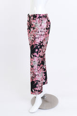 Dolce & Gabbana Floral Brocade Pant side on mannequin @recess la