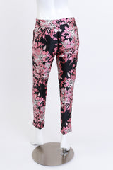 Dolce & Gabbana Floral Brocade Pant back on mannequin @recess la