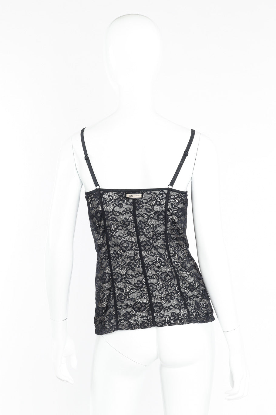 Dolce & Gabbana lace corset top on mannequin @recessla