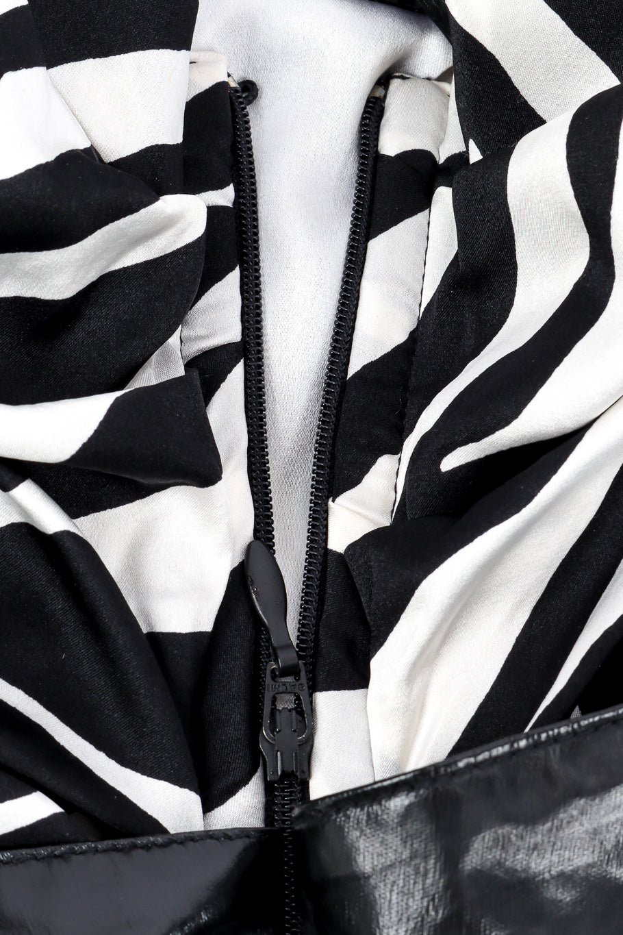Dolce & Gabbana zebra print bustier tank top back zipper @recessla