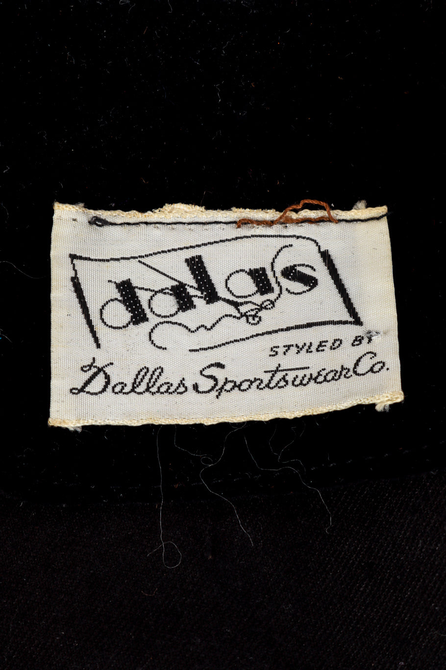 Paisley Pant Set by Dallas Sportswear label detail @RECESS LA