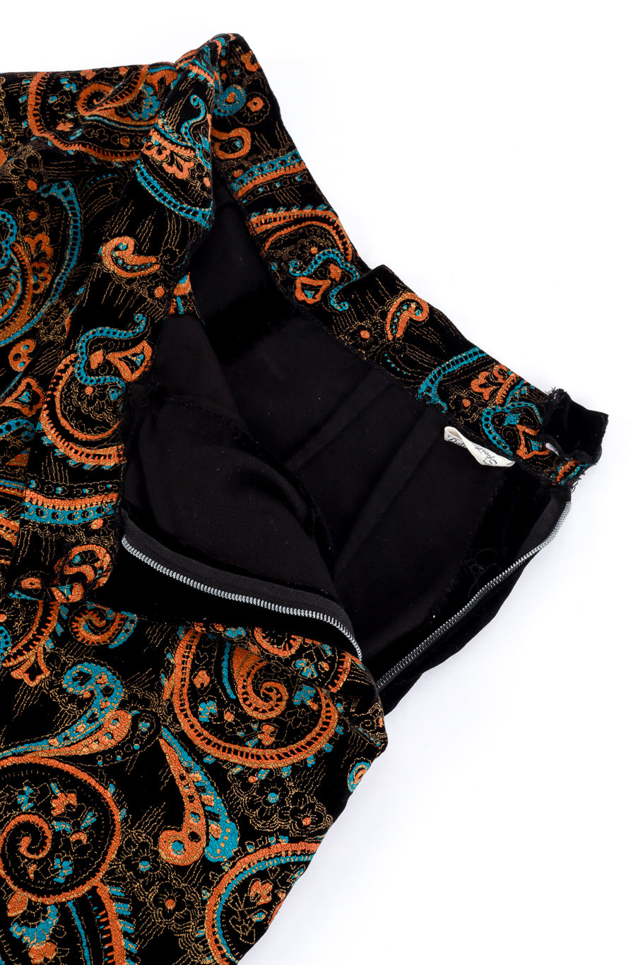 Paisley Pant Set by Dallas Sportswear pants detail @RECESS LA