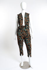 Paisley Pant Set by Dallas Sportswear on mannequin @RECESS LA