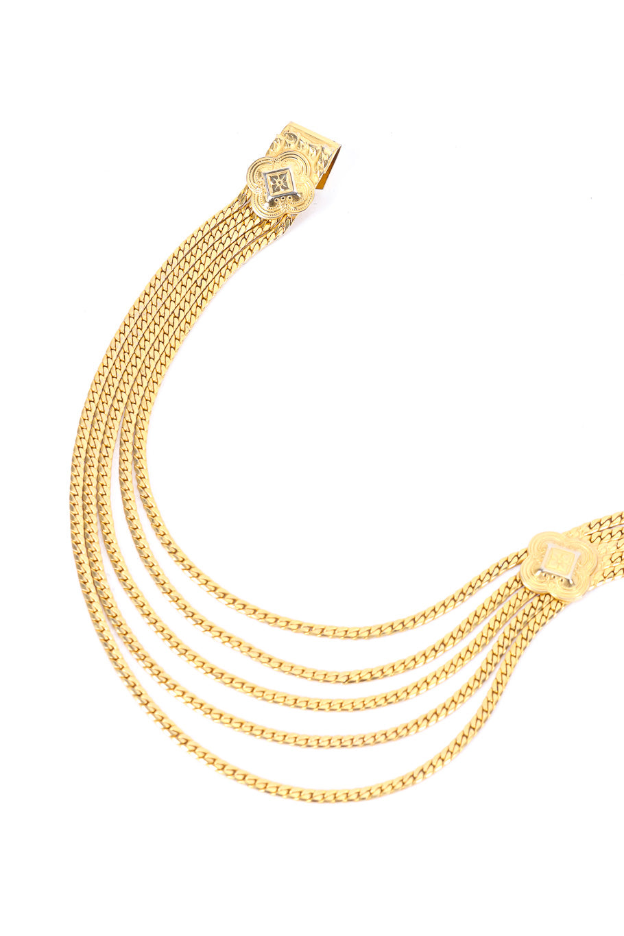 Christian Dior draped waist chain detail @recessla