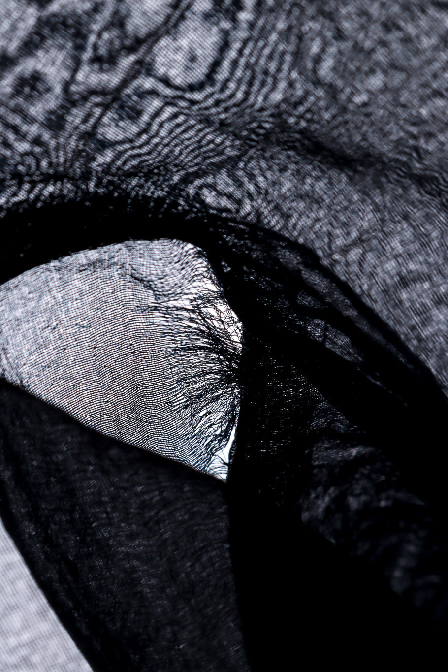 Silk duster by Donna Karan  fraying @recessla
