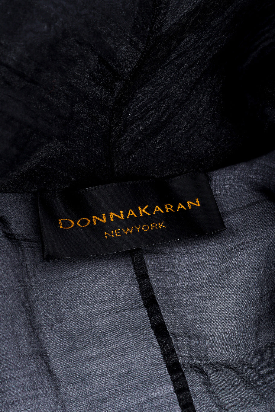 Silk duster by Donna Karan label @recessla