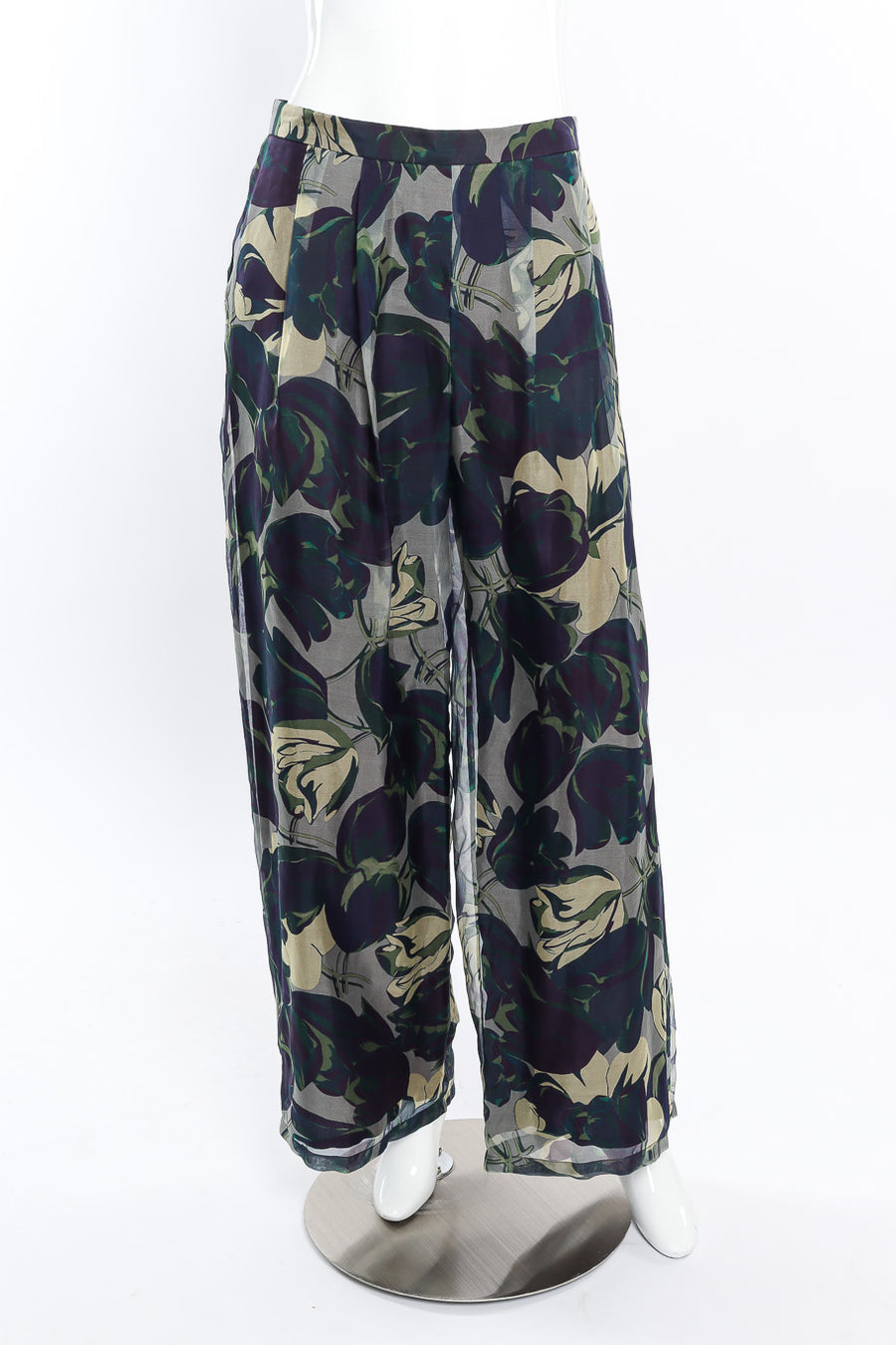 Dries Van Noten Floral Silk Pant – Recess