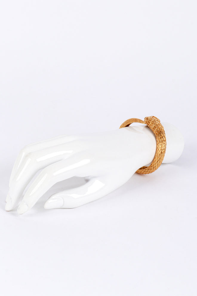 Kenneth Jay Lane Snake Wrap Bracelet worn @RECESS LA