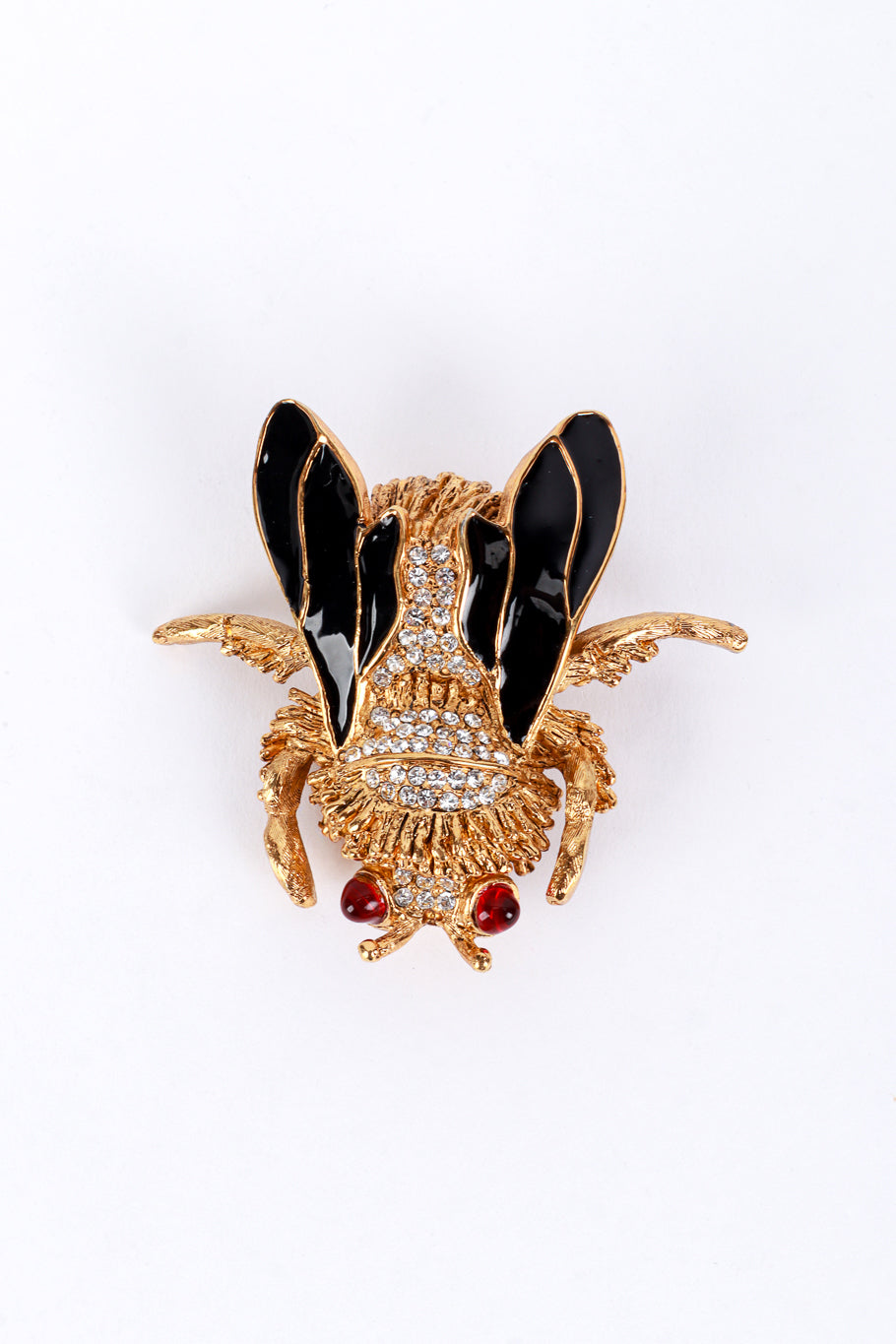 Kenneth Jay Lane Bejeweled Bumble Bee Brooch @RECESS LA