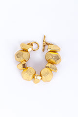 Kenneth Jay Lane Golden Nugget Bracelet front @recess la