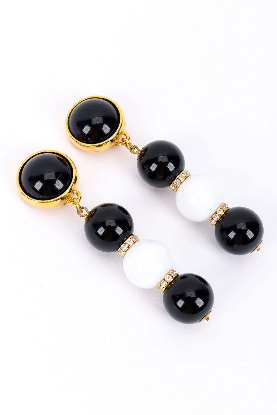 Mod Ball Drop Earrings by Escada @recessla