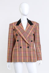 Houndstooth Double Breasted Jacket by Escada @Recess LA